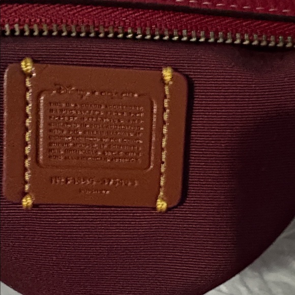 Coach Red Minnie Wristlet - Picture 10 of 11